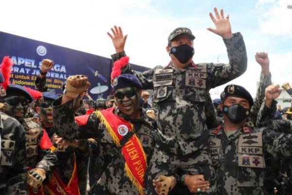 Jadi Inspektur Upacara, Menteri Trenggono Sampaikan 5 Pesan