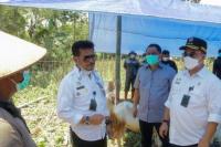 Mentan Berikan Bantuan kepada Petani Terdampak Erupsi Semeru