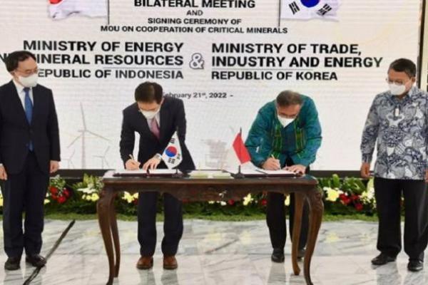 Garap Mineral Kritis, Indonesia-Korea Selatan Perdalam Kerjasama