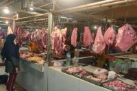 Stok Daging di Toko dan Pasar Tradisional Aman hingga Lebaran