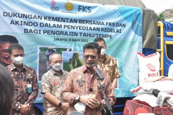 Kementan Gandeng Importir Distribusikan 135 Ton Kedelai ke 11 Titik