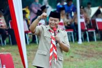 Hadiri Perkemahan Santri Nasional, HNW: Kegiatan Pramuka Melahirkan Santri yang Cinta Islam dan NKRI