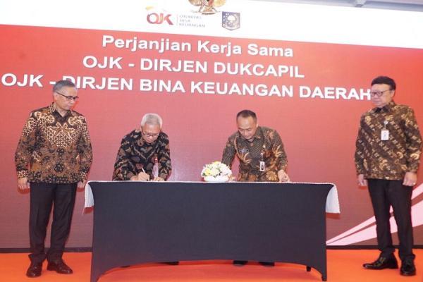 OJK dan Dukcapil Tingkatkan Layanan Industri Keuangan
