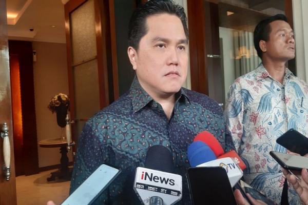 Erick Thohir Jamin Stok Beras Bulog Cukup hingga Idulfitri