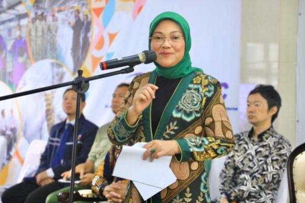 Pesan Menaker Ida saat Lepas Peserta Pemagangan ke Jepang