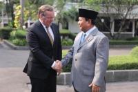 Prabowo Janji Balas Kunjungan Menhan Jerman