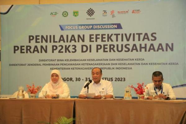 Kemnaker Terus Dorong Efektivitas Peran P2K3 di Perusahaan