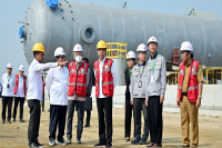 Jokowi Puji Progres Pembangunan Industri Petrokimia di Cilegon