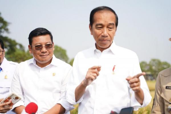 El Nino, Plt Mentan dan Presiden Jokowi Pastikan Panen Padi Tetap Berjalan