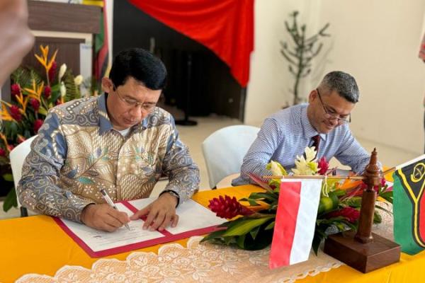 Indonesia Serahkan VIP Bandara Port Vila ke Vanuatu