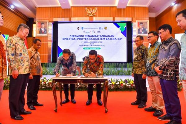 Indonesia-Hongkong Sepakat Jalin Kerja Sama Proyek Baterai Lithium