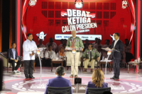 Upaya Prabowo Tangkis Serangan Anies-Ganjar di Debat Ketiga Capres