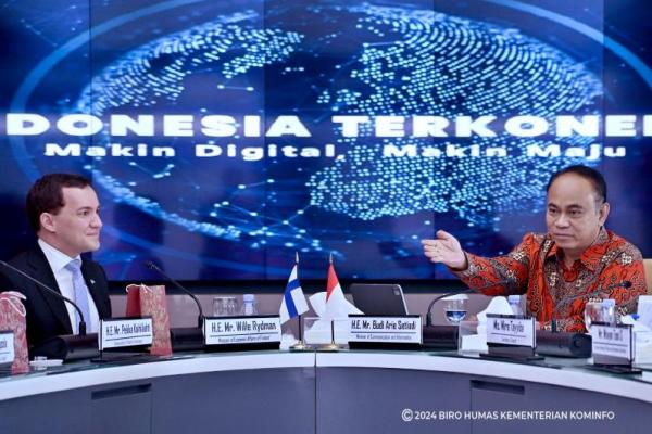 RI-Finlandia Bahas Kerja Sama Infrastruktur Digital
