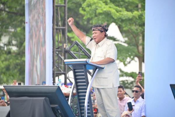 Prabowo Sebut Ketahanan Nasional Tergantung Pertahanan Pangan