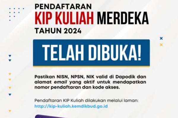 Ini Syarat dan Ketentuan Pendaftaran KIP Kuliah 2024