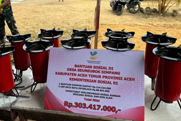 Kemensos Kucurkan Kompor Inovasi Limbah Sawit, Ini Penampakannya