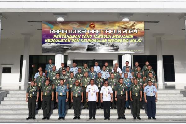 Wujudkan Pertahanan Kuat dan Tangguh, Kemhan Tekankan Sinergi-Kolaborasi  