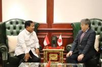 Prabowo dan Dubes Jepang Bahas Peningkatan Kerjasama Pertahanan