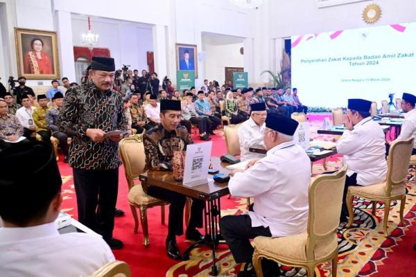 Jokowi Harap Baznas Salurkan Zakat Tepat Sasaran