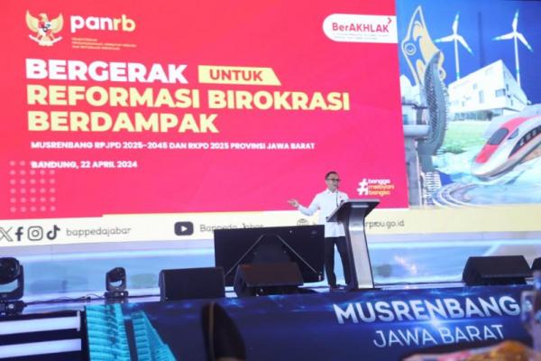 Musrenbang Jabar, Menteri Anas Gelorakan Digitalisai Pemda