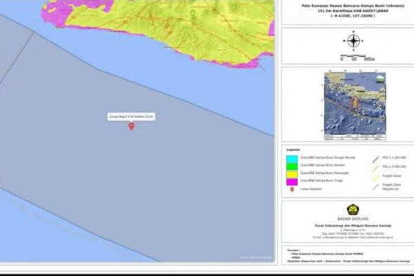 ESDM Minta Bangunan di Jabar Selatan Pakai Konstruksi Tahan Gempa