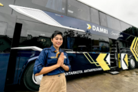 Baru 2 Bulan Mengaspal, Bus Double Decker DAMRI Diserbu Penumpang