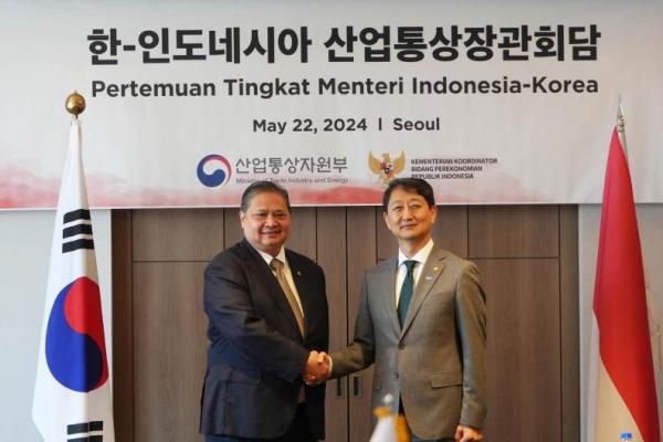 Airlangga Minta Korsel Bantu RI Tembus Pasar EV Amerika