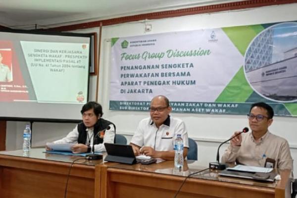 Kemenag Gandeng Polri Cegah Sengketa Perwakafan