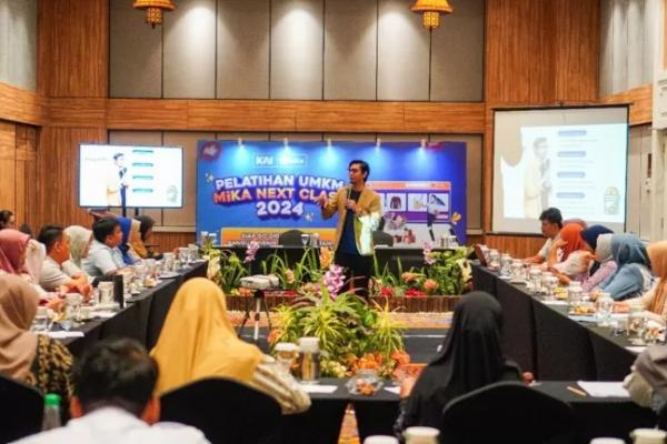 KAI dan HaiBolu Latih UMK Melek Digitalisasi