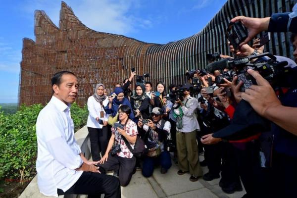 Mulai Ngantor di IKN, Jokowi Sebut Fasilitasnya Sudah Baik