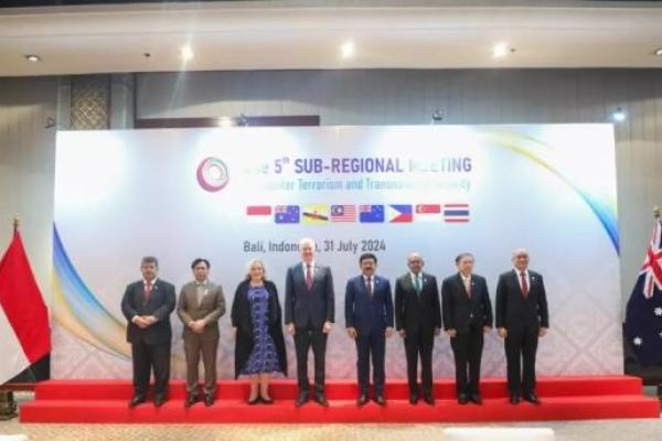 Menko Hadi Ajak Kerja Sama Negara Sub Regional Tanggulangi Terorisme