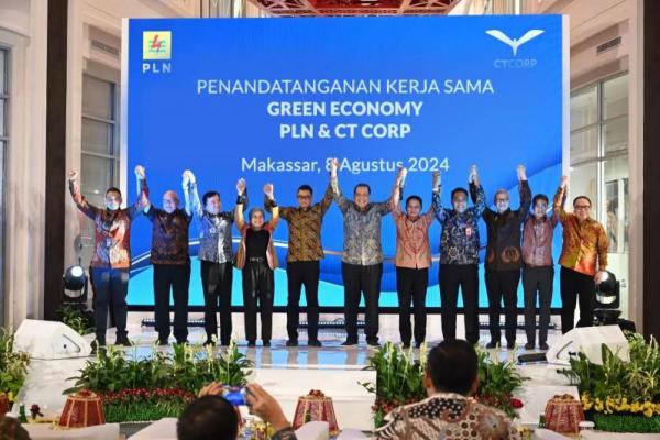PLN-PT CT Corpora Jalin Kerja Sama Pengembangan Energi Hijau