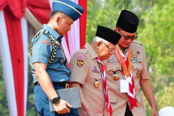 Wapres Imbau Gerakan Pramuka Ikuti Arus Zaman