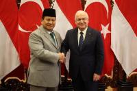 Usai Terima Koopsus AS, Prabowo Disambangi Menhan Turki