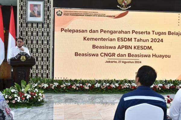 Tingkatkan Kompetensi, Kementerian ESDM Kirim Pegawai Tugas Belajar
