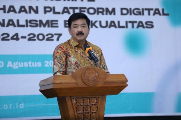 Menko Polhukam Minta Komite Publisher Rights Bekerja Independen