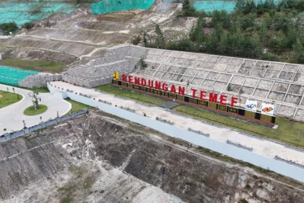 Kementerian PUPR Rampungkan Pembangunan Bendungan Temef NTT