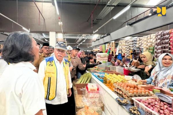 Kementerian PUPR Rampungkan Revitalisasi Pasar Rakyat Jailolo