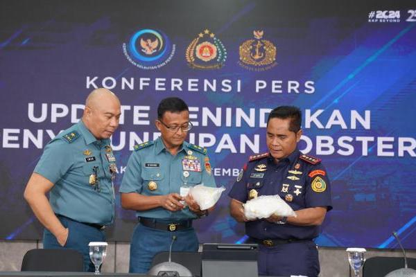 Tim Gabungan Kementerian Kelautan Berhasil Gagalkan Penyelundupan BBL