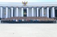 Jokowi Minta TNI dan Polri Terapkan Semangat Transformasi IKN