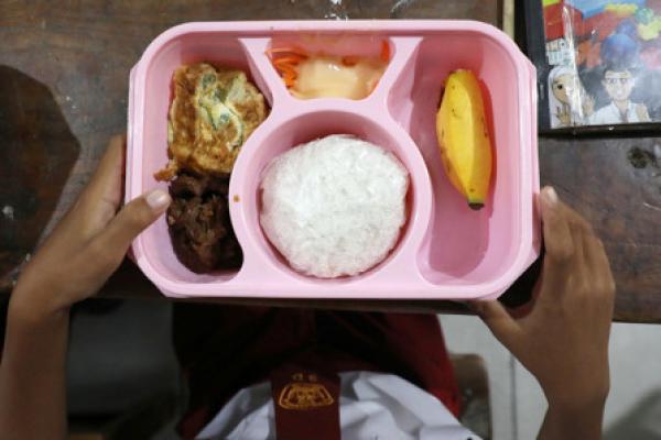 Ilustrasi - Menu makan bergizi gratis di sekolah (Foto: Humas Pemprov DKI Jakarta) 