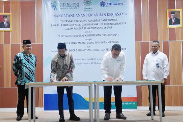 Tingkatkan Ekspor UMKM, Kemendag Gandeng LP UMKM PP Muhammadiyah