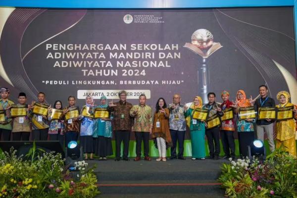 720 Sekolah Raih Penghargaan Adiwiyata dari KLHK