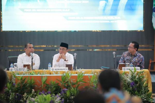 Plt Mendes PDTT Tekankan Perlunya Percepatan Penyerapan Anggaran