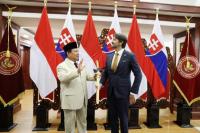 Prabowo Sebut Indonesia dan Slovakia Miiki Kepentingan Sama di Pertahanan