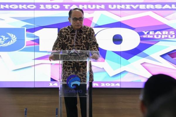 Menteri Kominfo Sebut Indonesia Berperan Aktif Tingkatkan Konektivitas Pos