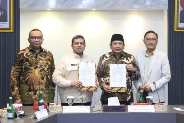 Resmi, Kemenag dan BPJH Tandatangani Kesepakatan BLU