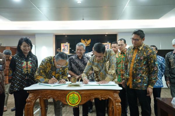 Mentan dan Menteri PU Sepakati  Percepatan Swasembada Pangan