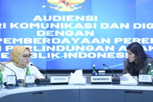 Menkomdigi-Menteri PPPA Kolaborasi Tingkatkan Literasi Digital Perempuan