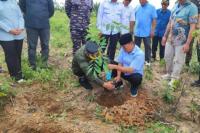 Mendes Yandri Groundbreaking Pembangunan SMK Agribisnis di Kaltim